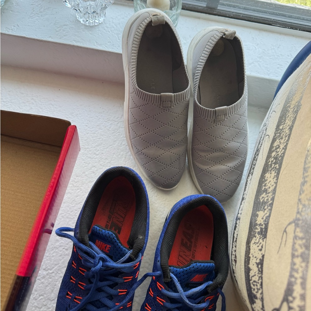 Nike Blue and Gray Athletic Shoes